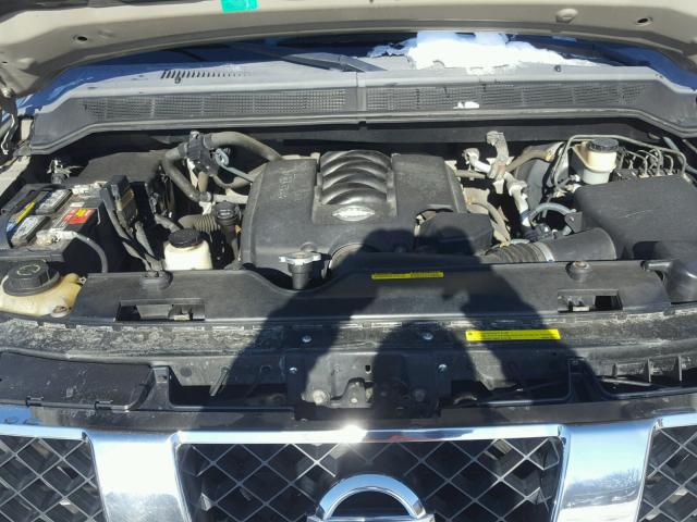 1N6AA06B16N553646 - 2006 NISSAN TITAN XE TAN photo 7