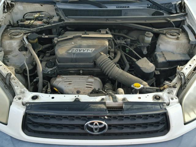 JTEGH20VX10016816 - 2001 TOYOTA RAV4 WHITE photo 7