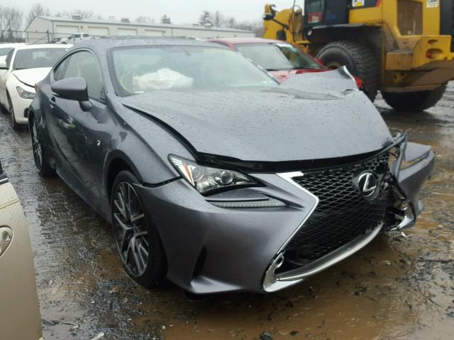 JTHSE5BC0F5004932 - 2015 LEXUS RC 350 GRAY photo 1