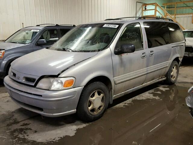 1GHDX13E8YD132447 - 2000 OLDSMOBILE SILHOUETTE SILVER photo 2