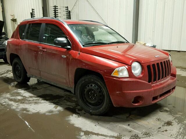 1J4NF4FB4AD511672 - 2010 JEEP COMPASS SP RED photo 1