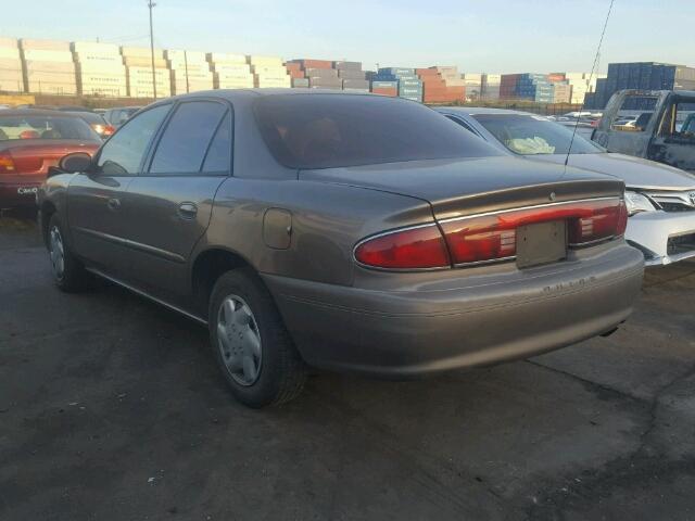 2G4WS52J931220586 - 2003 BUICK CENTURY CU CHARCOAL photo 3