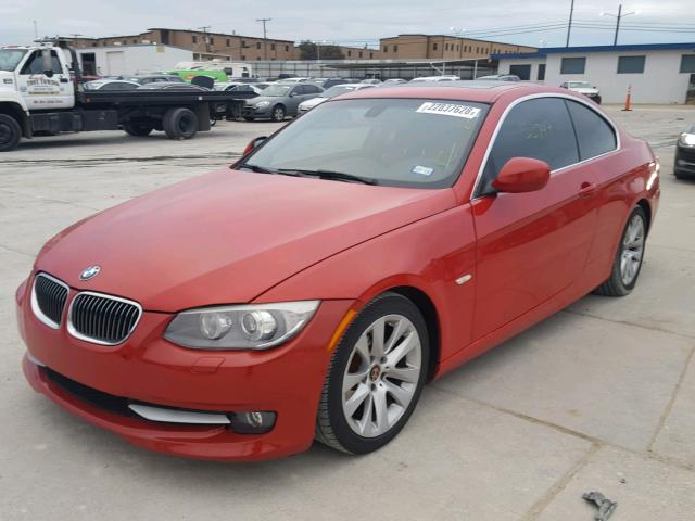 WBAKE5C56CJ106088 - 2012 BMW 328 I SULE RED photo 2