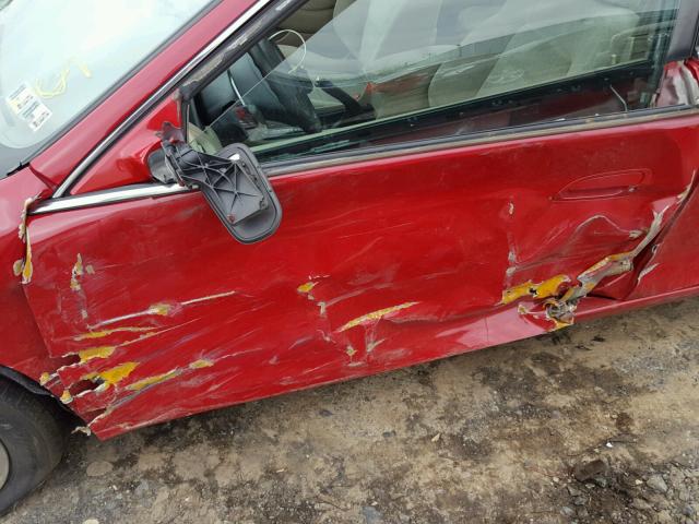 1HGCG3278XA026694 - 1999 HONDA ACCORD EX RED photo 10