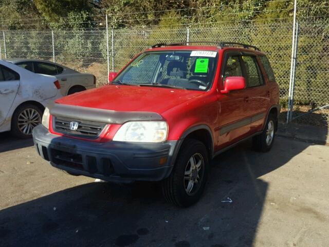 JHLRD18661C021495 - 2001 HONDA CR-V EX RED photo 2