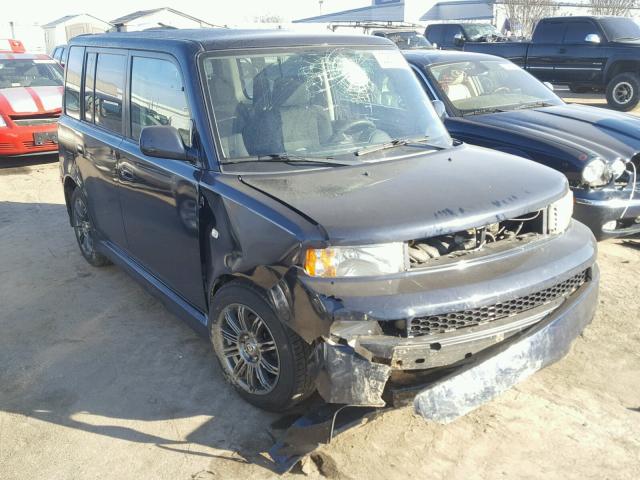 JTLKT324664044785 - 2006 TOYOTA SCION XB BLACK photo 1