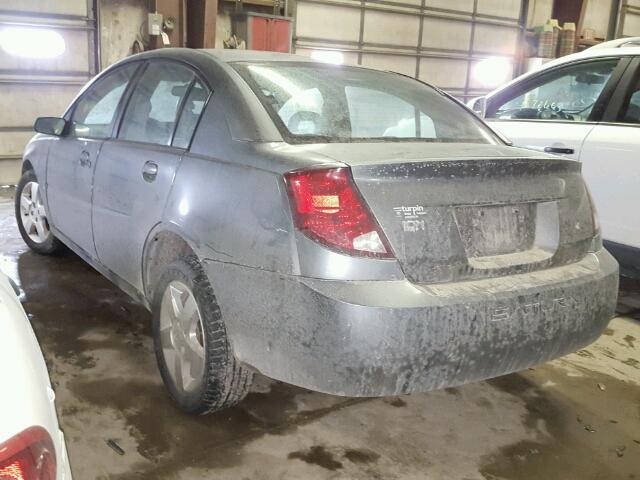 1G8AJ55F47Z176027 - 2007 SATURN ION LEVEL CHARCOAL photo 3