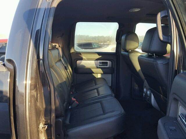 1FTFW1ET0DFA66925 - 2013 FORD F150 SUPER BLACK photo 6