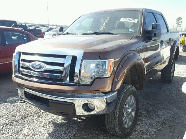 1FTFW1EF5BFC72622 - 2011 FORD F150 SUPER BROWN photo 2
