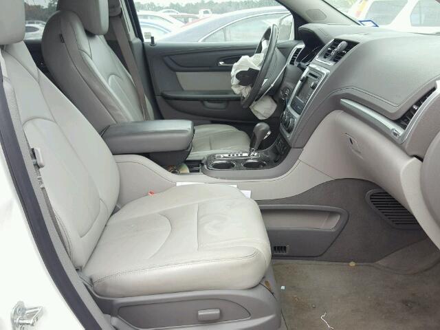 1GKKRRKD8DJ209316 - 2013 GMC ACADIA SLT თეთრი ფოტო 5