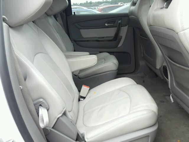 1GKKRRKD8DJ209316 - 2013 GMC ACADIA SLT თეთრი ფოტო 6