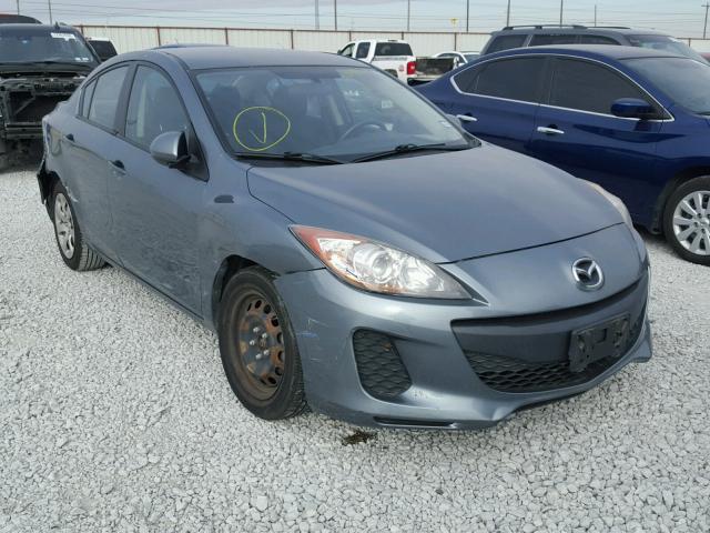 JM1BL1UG8C1658936 - 2012 MAZDA 3 I GRAY photo 1