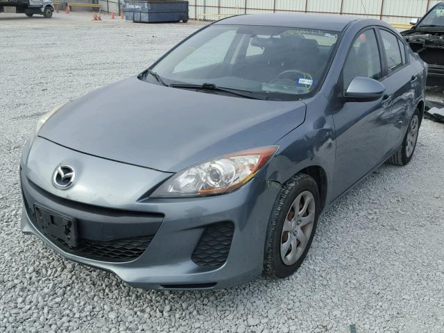 JM1BL1UG8C1658936 - 2012 MAZDA 3 I GRAY photo 2