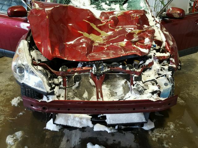 4S4BRCGC7C3298285 - 2012 SUBARU OUTBACK 2. RED photo 7