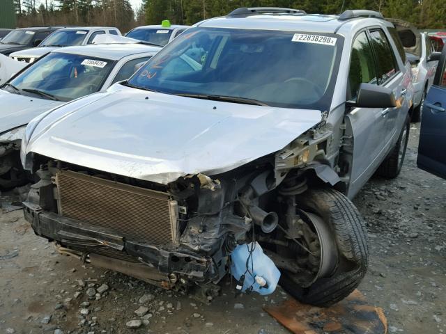 1GKKVPKD0FJ351906 - 2015 GMC ACADIA SLE SILVER photo 2