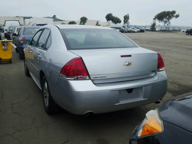 2G1WF5E33C1210232 - 2012 CHEVROLET IMPALA LS SILVER photo 3