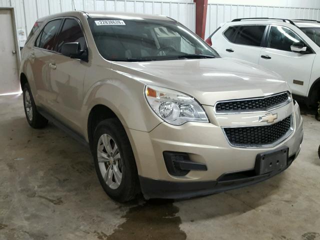 2GNALBEC6B1285313 - 2011 CHEVROLET EQUINOX LS GOLD photo 1