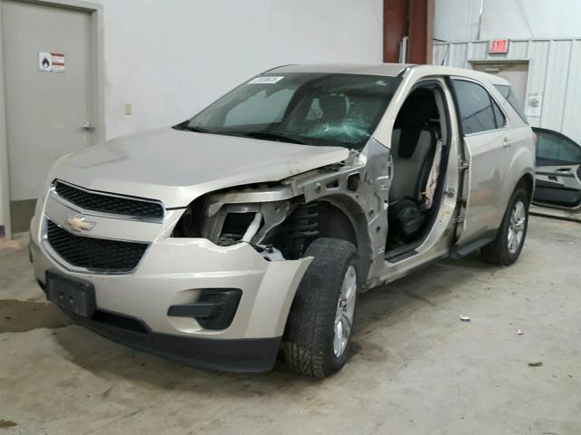 2GNALBEC6B1285313 - 2011 CHEVROLET EQUINOX LS GOLD photo 2