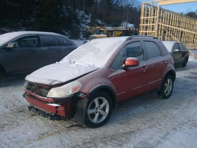 JS2YB413685104476 - 2008 SUZUKI SX4 BASE RED photo 2