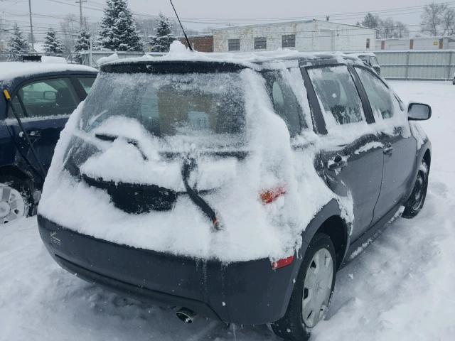 JTKKT624650095215 - 2005 TOYOTA SCION XA BLACK photo 4