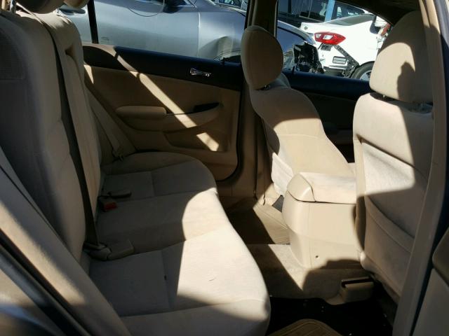 1HGCM56485A190772 - 2005 HONDA ACCORD LX GOLD photo 6