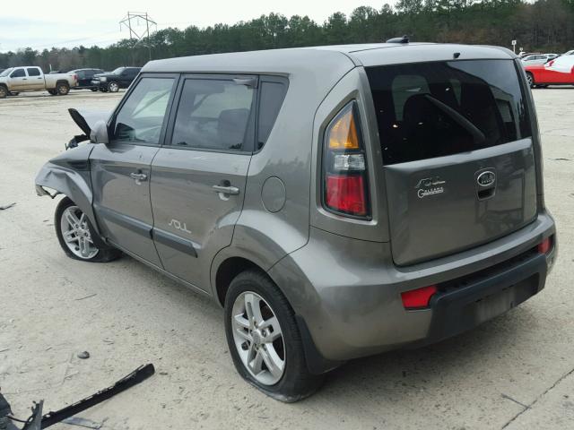 KNDJT2A21B7300776 - 2011 KIA SOUL + BROWN photo 3