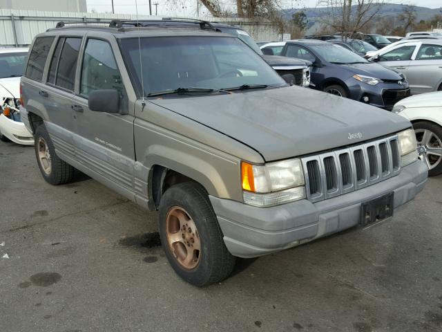 1J4GZ58S4WC172959 - 1998 JEEP GRAND CHER BROWN photo 1