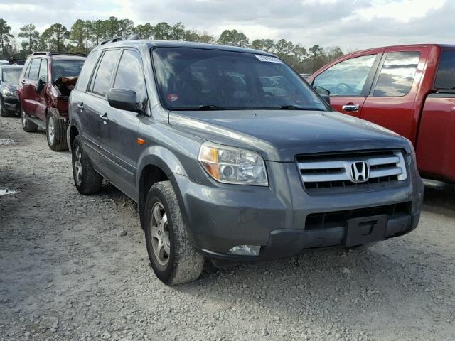 5FNYF285X8B022288 - 2008 HONDA PILOT EXL GRAY photo 1