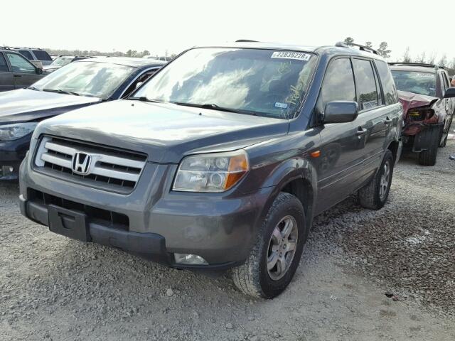 5FNYF285X8B022288 - 2008 HONDA PILOT EXL GRAY photo 2