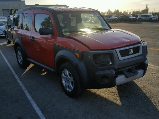 5J6YH176X5L006996 - 2005 HONDA ELEMENT EX RED photo 1