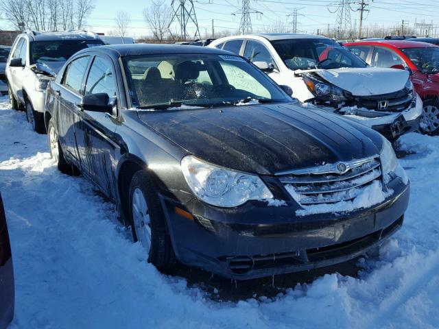 1C3LC46K48N105521 - 2008 CHRYSLER SEBRING LX BLACK photo 1