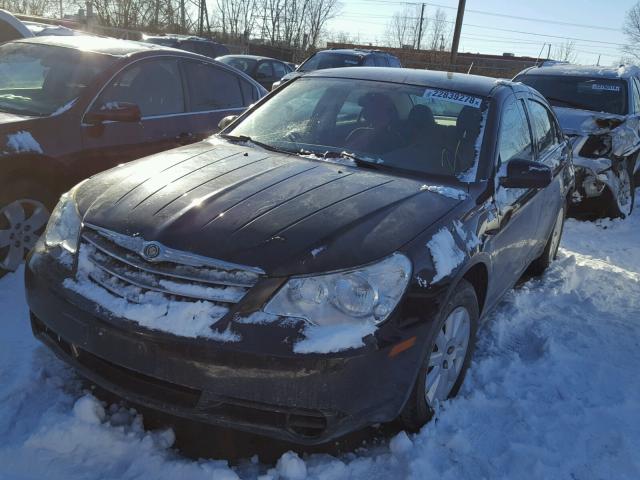 1C3LC46K48N105521 - 2008 CHRYSLER SEBRING LX BLACK photo 2