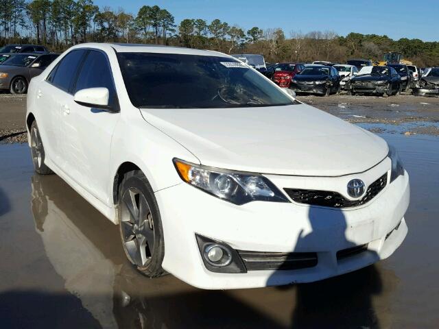 4T1BF1FK3EU764197 - 2014 TOYOTA CAMRY L WHITE photo 1