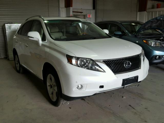 2T2BK1BA2CC142208 - 2012 LEXUS RX 350 WHITE photo 1