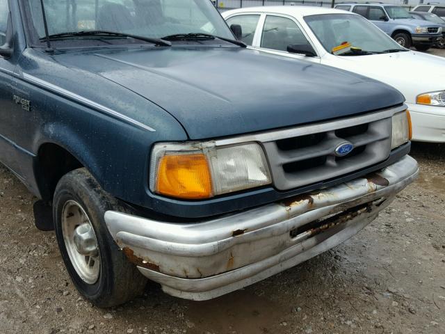 1FTCR10A4SUC11781 - 1995 FORD RANGER GREEN photo 9