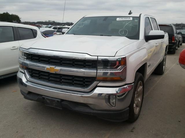 3GCPCREC9HG138978 - 2017 CHEVROLET SILVERADO WHITE photo 2