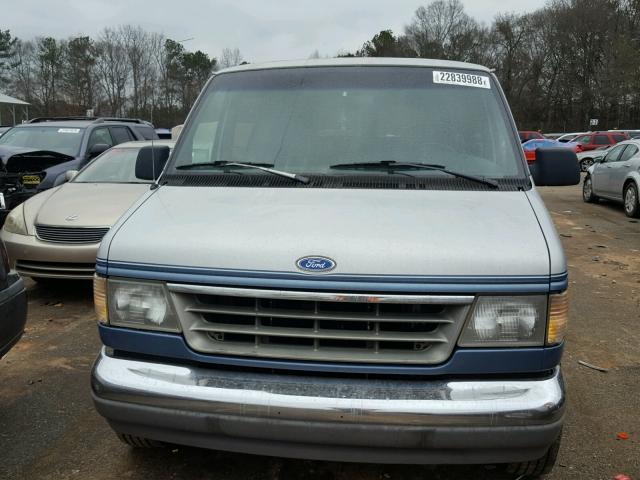 1FMEE11Y7PHA62584 - 1993 FORD ECONOLINE GRAY photo 9