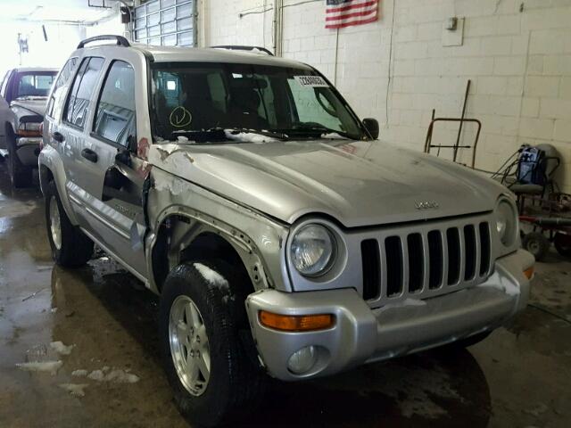 1J4GL58KX3W626093 - 2003 JEEP LIBERTY LI GRAY photo 1