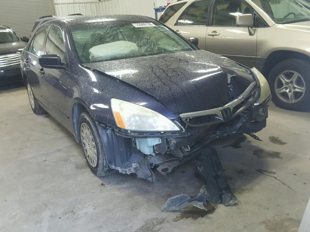 1HGCM56166A081704 - 2006 HONDA ACCORD VAL BLUE photo 1