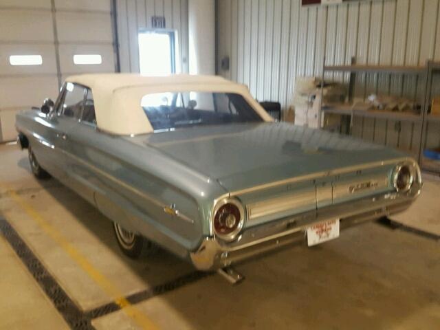 4U69X167288 - 1964 FORD GALAXIE500 GREEN photo 3