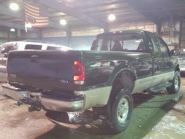 1FTNX21FXXEC51721 - 1999 FORD F250 SUPER GREEN photo 4