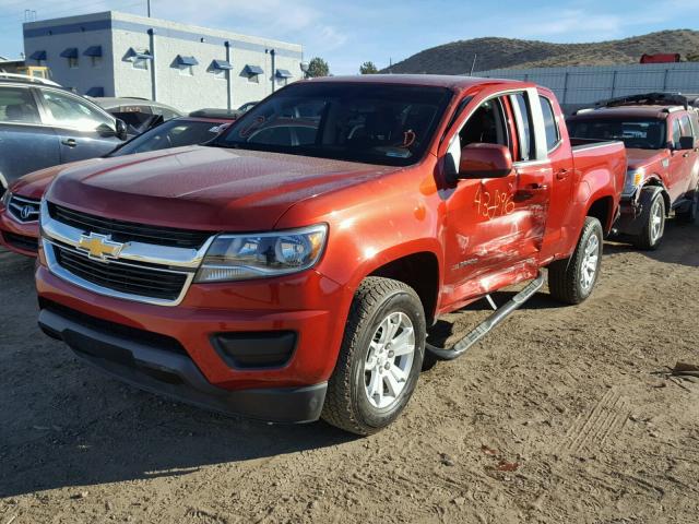 1GCGSCEA5G1240905 - 2016 CHEVROLET COLORADO L RED photo 2
