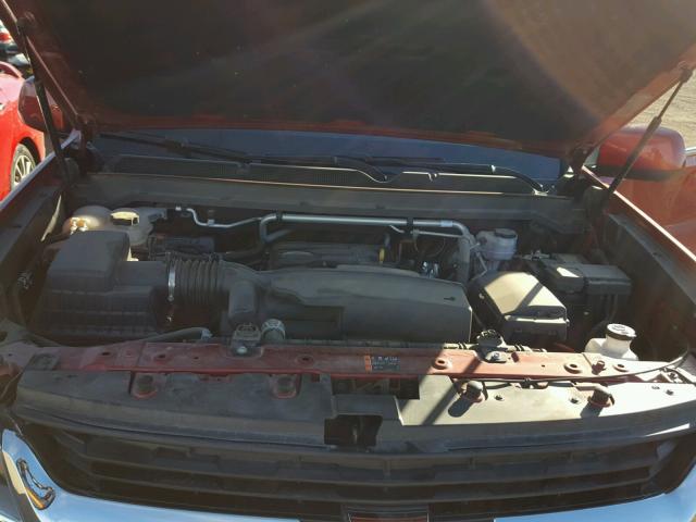 1GCGSCEA5G1240905 - 2016 CHEVROLET COLORADO L RED photo 7