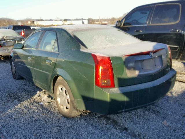 1G6DM57N530105242 - 2003 CADILLAC CTS GREEN photo 3