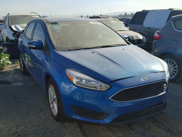 1FADP3F25FL281328 - 2015 FORD FOCUS SE BLUE photo 1