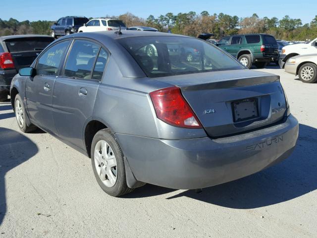 1G8AZ55F76Z176983 - 2006 SATURN ION LEVEL GRAY photo 3