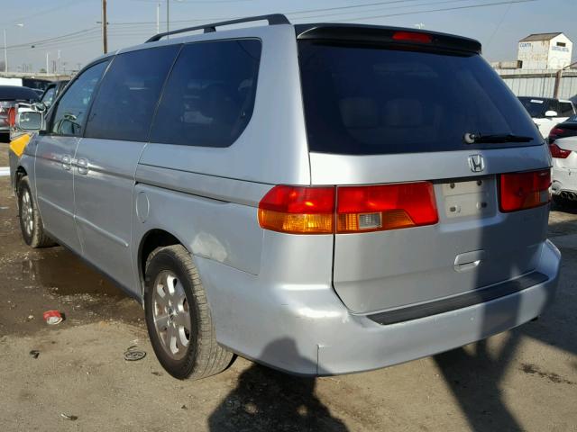 5FNRL18943B104861 - 2003 HONDA ODYSSEY EX SILVER photo 3