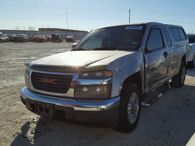 1GTCS198758167101 - 2005 GMC CANYON SILVER photo 2