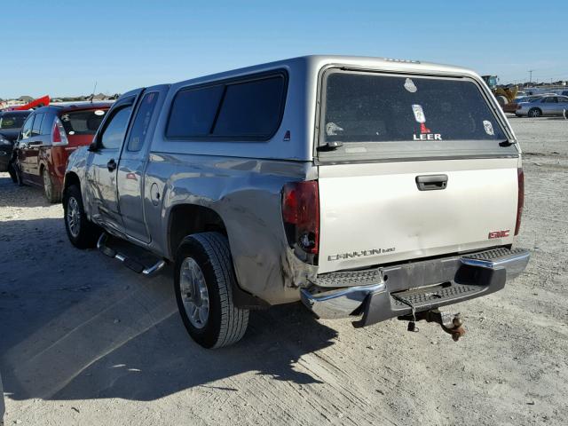 1GTCS198758167101 - 2005 GMC CANYON SILVER photo 3