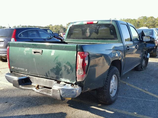 1GCCS136958239133 - 2005 CHEVROLET COLORADO GREEN photo 4